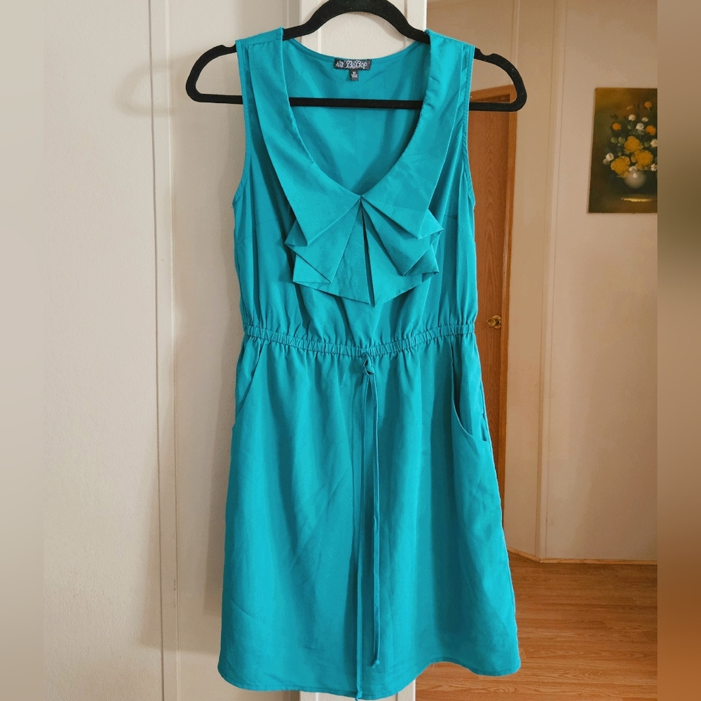 Bebop Teal Dress
